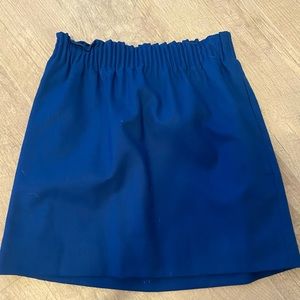 J. Crew Royal Blue Skirt with Pockets!